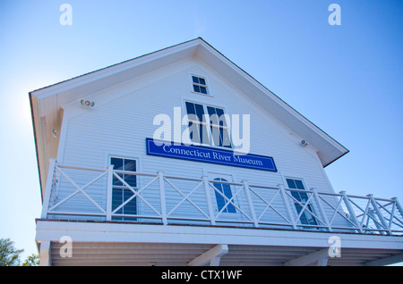 Fiume Connecticut Museo in Essex CT Foto Stock
