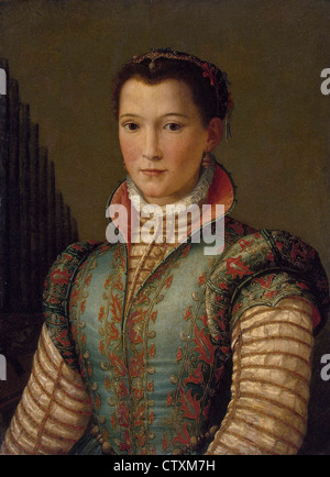 Alessandro Allori 1560 da Eleonora di Toledo Museo Statale Ermitage - St Pétersburg Foto Stock