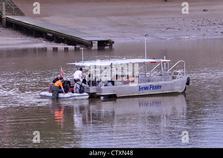 King's Lynn piede Ferry Norfolk Foto Stock