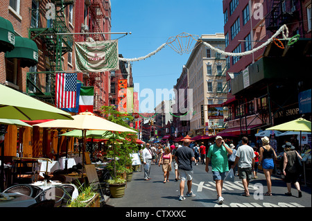 Festa di San Gennaro a Little Italy Foto Stock