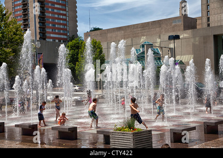 Crown Center di Kansas City, MO Foto Stock