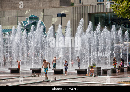 Crown Center di Kansas City, MO Foto Stock