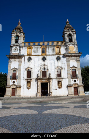 Capela de Ossos o Cappella delle Ossa la chiesa di San Francesco Faro PORTOGALLO Foto Stock