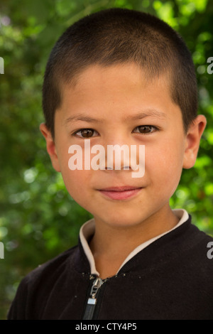 Il ragazzo, Istaravshan, Tagikistan Foto Stock