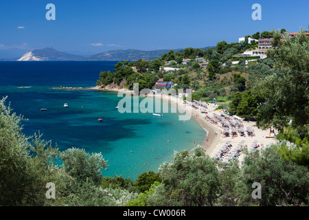 Spiaggia di Troulos Foto Stock