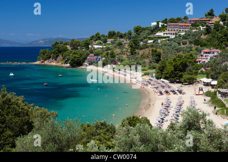 Spiaggia di Troulos Foto Stock