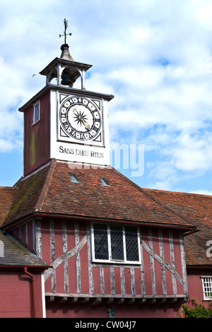 Torre dell Orologio a Ingatestone Hall Foto Stock