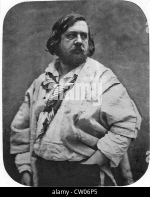 THEOPHILE GAUTIER (1811-1872) autore francese e il drammaturgo. Foto di Nadar Foto Stock