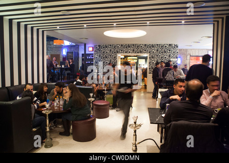 Bookshop bar Amman Giordania Medio Oriente Foto Stock