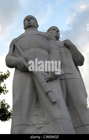 Monumento Nazionale a Liegi combattenti della resistenza della seconda guerra mondiale. LIEGE. Il Belgio. Europa Foto Stock