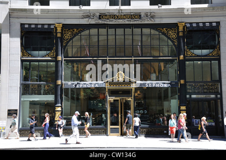 Sephora profumi e cosmetici store, New York, Stati Uniti d'America Foto Stock