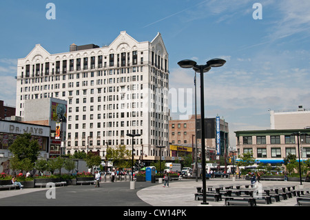 Malcolm X Boulevard Lenox Avenue Harlem New York Manhattan Stati Uniti Foto Stock