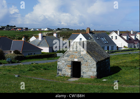 Rousse, Isola di Guernsey, Isole del Canale Foto Stock