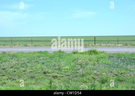 Texas terreni agricoli vicino a Amarillo, STATI UNITI D'AMERICA Foto Stock