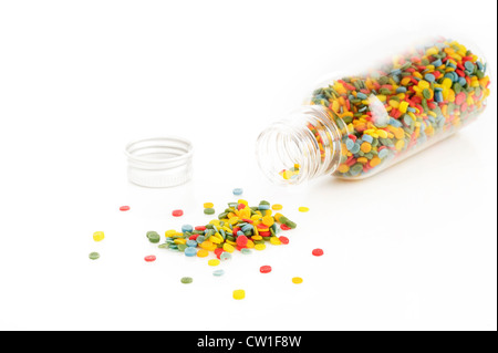 Macro di colorati zuccherini Foto stock - Alamy