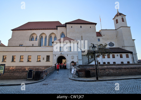 Al Castello di Spilberk, Brno, Repubblica Ceca. Foto Stock