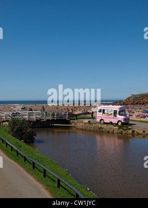 Bude cancelli di blocco, Cornwall, Regno Unito Foto Stock