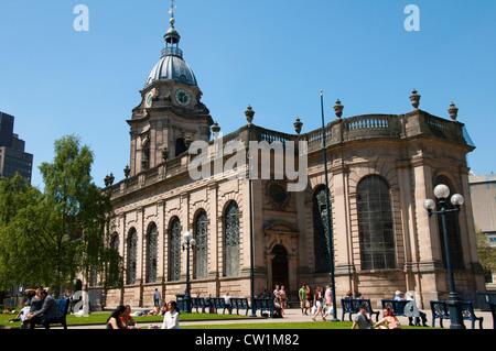 Cattedrale di S. Filippo in Birmingham City, West Midlands, Regno Unito Foto Stock