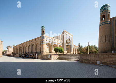 Matniyaz divano begi Madrasah, Khiva, Uzbekistan Foto Stock