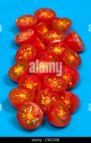 Pomodori di ciliegia Foto Stock