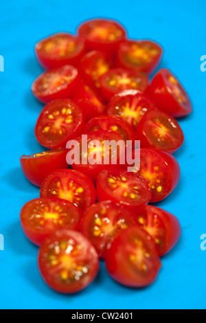 Pomodori di ciliegia Foto Stock