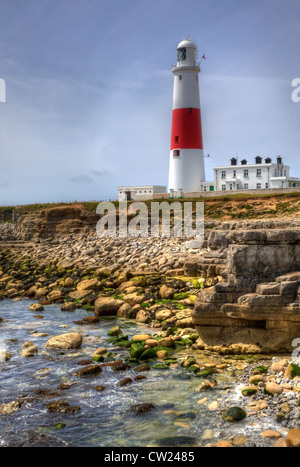 Portland Bill lighthouse Foto Stock