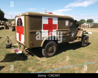 Dodge WC54 ambulanza sul campo Foto Stock