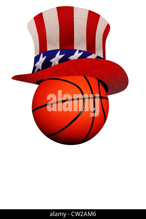 Basket USA. Foto Stock