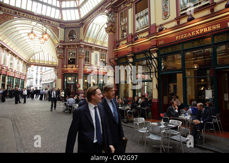Londra, mercato Leadenhall Foto Stock