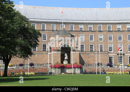 Bristol Council House College Green, Bristol, Inghilterra, Gran Bretagna, Regno Unito, Gran Bretagna, Europa Foto Stock