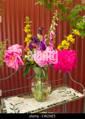 Fiori in vaso. Foto Stock
