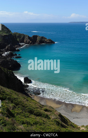 Bay la Grande Grève, Isola di Sark, Isole del Canale Foto Stock