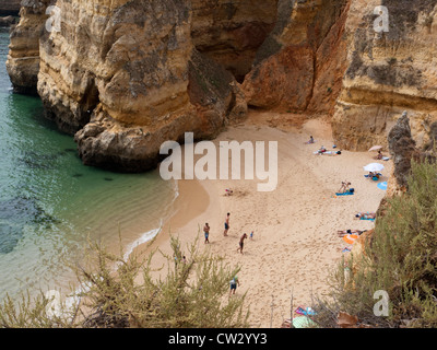 Dona Ana beach- 'Praia da Dona Ana' - a Lagos, Portogallo Foto Stock