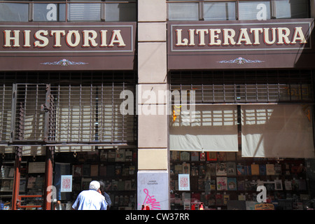 Buenos Aires Argentina,Avenida Adolfo Alsina,la Libreria de Avila del Colegio,libreria storica,insegna,logo,spagnolo,letteratura,storia,storefront,secu Foto Stock