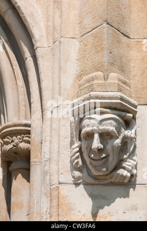 Trinity college Gargoyle, Università di Toronto Foto Stock