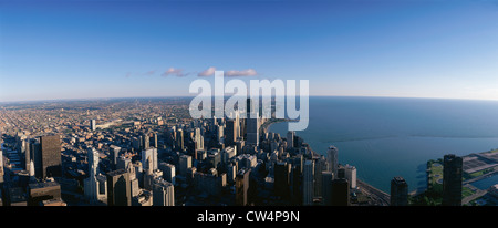 Skyline di Chicago Foto Stock