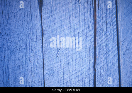 Dettaglio di una staccionata in legno, Greer Garson Ranch Foto Stock