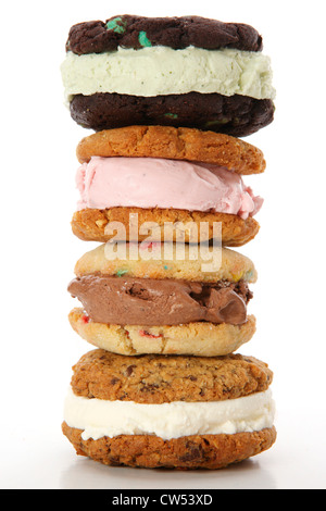 Pila di cookie Foto Stock