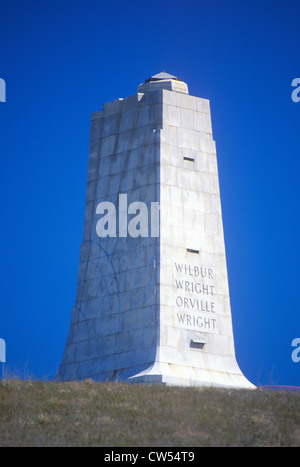 Wright Brothers National Memorial, Big Kill Devil Hill, Carolina del Nord Foto Stock