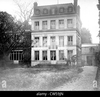 La villa sulla rue de Médicis in Saint-Germain-en-Laye Foto Stock