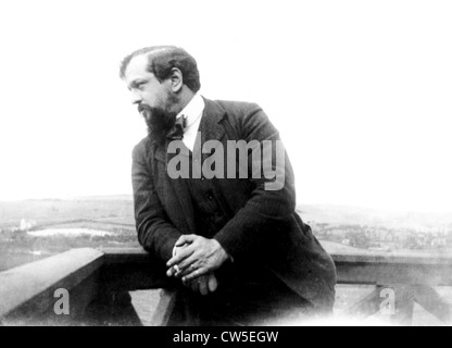 Ritratto di Claude Debussy (1862-1918) Foto Stock