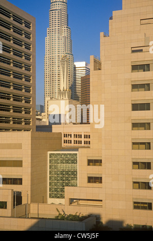 Ronald Reagan membro edificio per uffici nel centro di Los Angeles in California Foto Stock