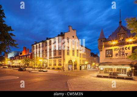 Il Musée du Fort, Quebec City Foto Stock
