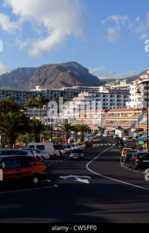 La Playa Arena hotel in Puerto Santiago, Tenerife, Isole Canarie, Spagna. Foto Stock