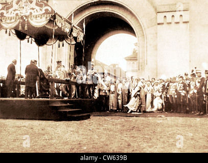 Incoronazione dei sovrani di grande Romania (1922) Foto Stock