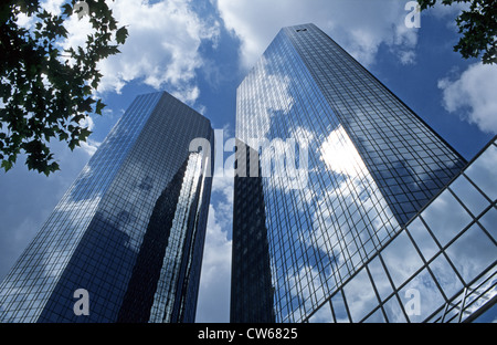 Deutsche Bank, capo ufficio, Germania, Hesse, Frankfurt a. M. Foto Stock