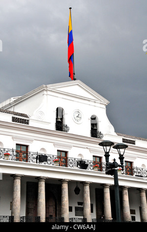 Palazzo presidenziale, piazza dell'indipendenza, Quito, Ecuador, Sud America Foto Stock