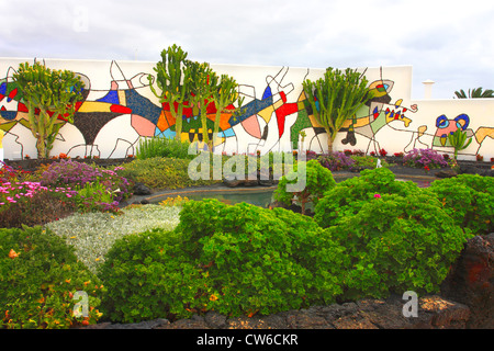 Fundacion Cesar Manrique in Tahiche, Isole Canarie Lanzarote Foto Stock