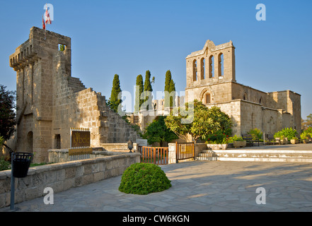 Bellapais Abbey, la parte settentrionale di Cipro Foto Stock