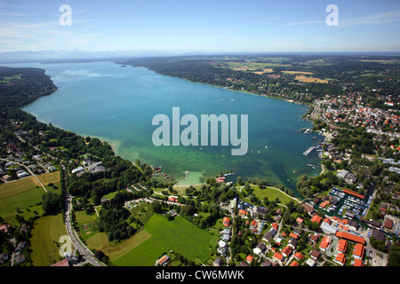 Starnberger See, in Germania, in Baviera, Starnberg Foto Stock
